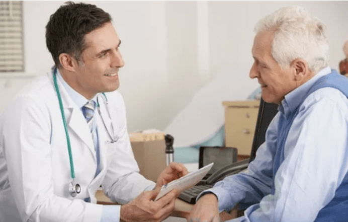 The doctor who attended